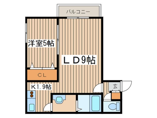 モンタ－ニュレ－ヴの物件間取画像